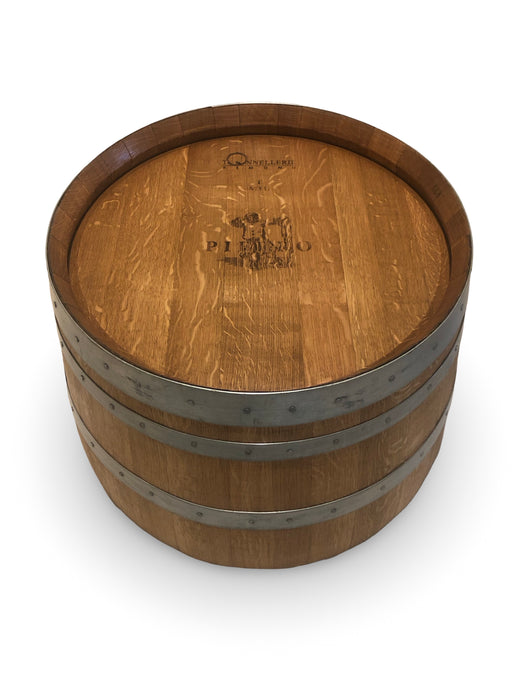 Round Half Barrel Coffee Table