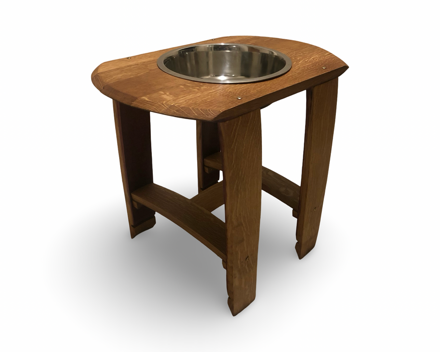 Oval Barrel Head Giant Pet Feeder