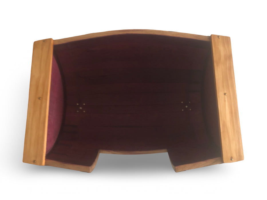 Large Half Barrel Dog Bed