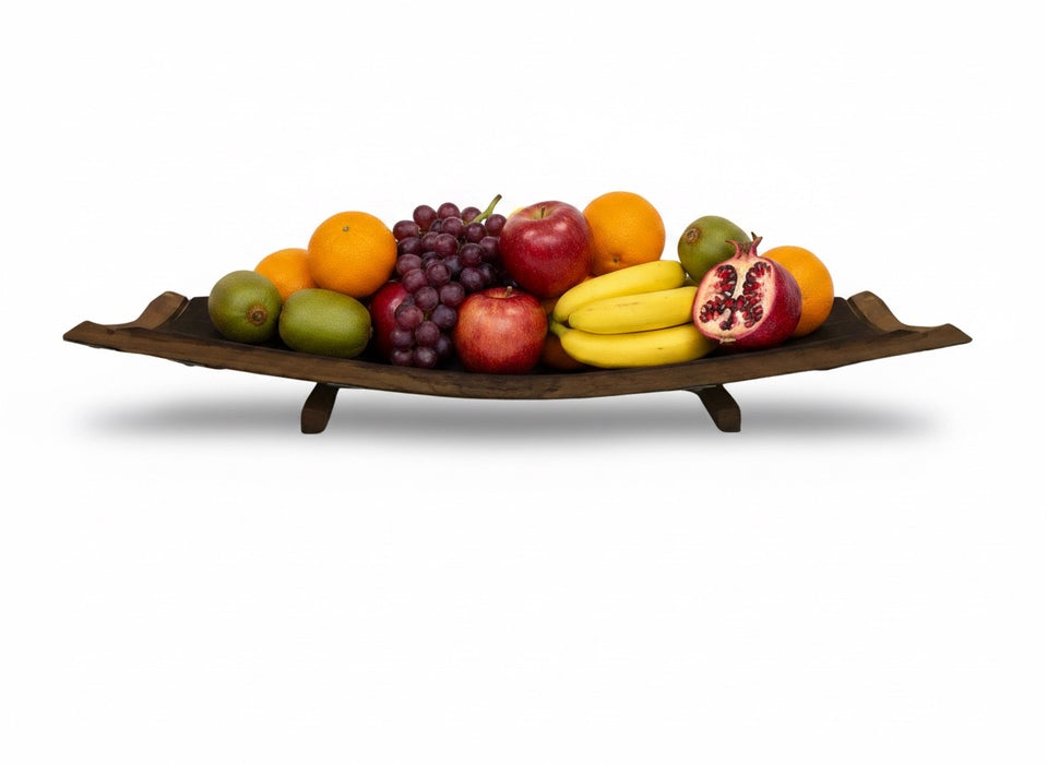 Barrel Stave Full Length Fruit Bowl