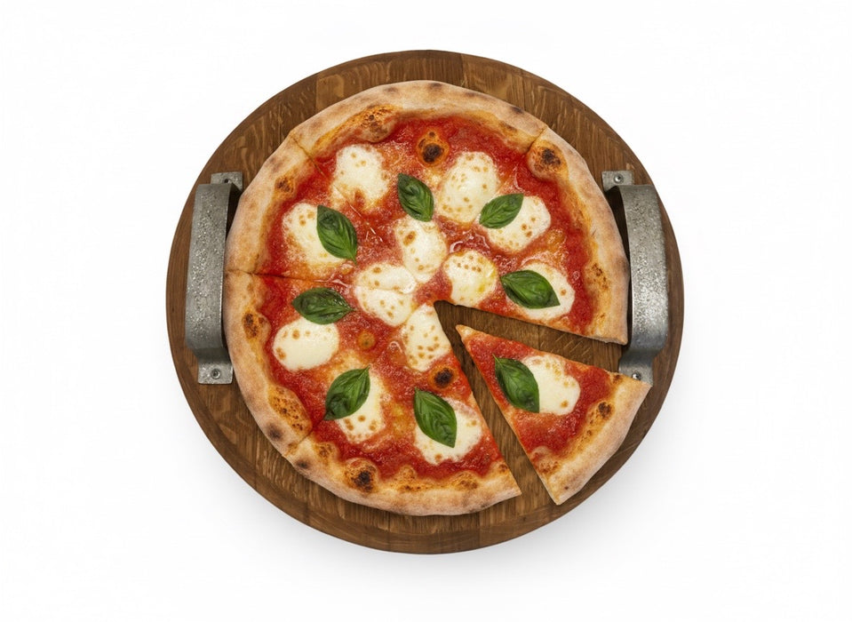 Round Barrel Head Serving Platter