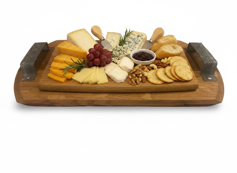 Rectangle Barrel Head Serving Platter