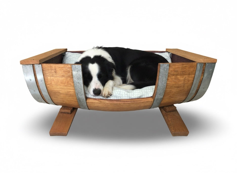 Long Half Barrel Pet Bed