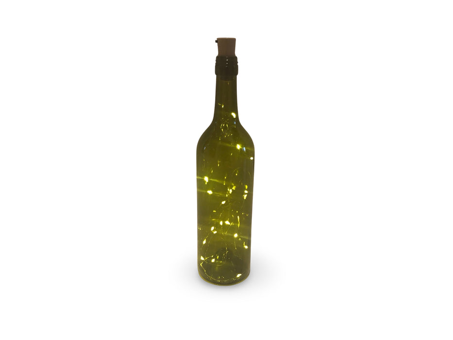 Green Wine Bottle Fairy Light
