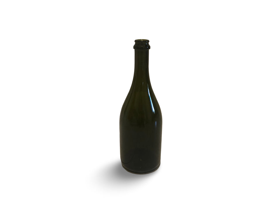 Dark Green Wine Bottle Vase