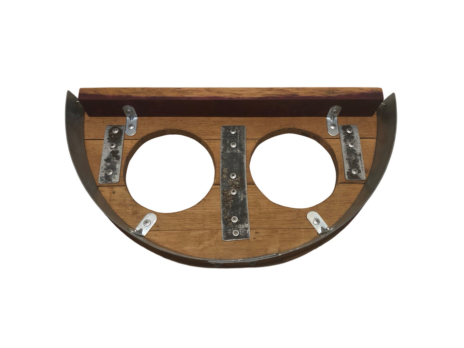 Half Barrel Head Medium Pet Feeder