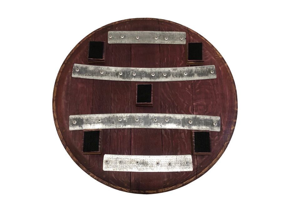 Round Barrel Head Serving Platter