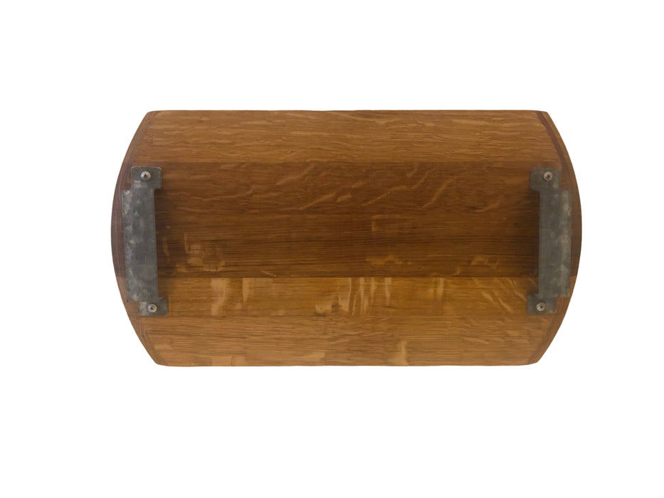 Rectangle Barrel Head Serving Platter