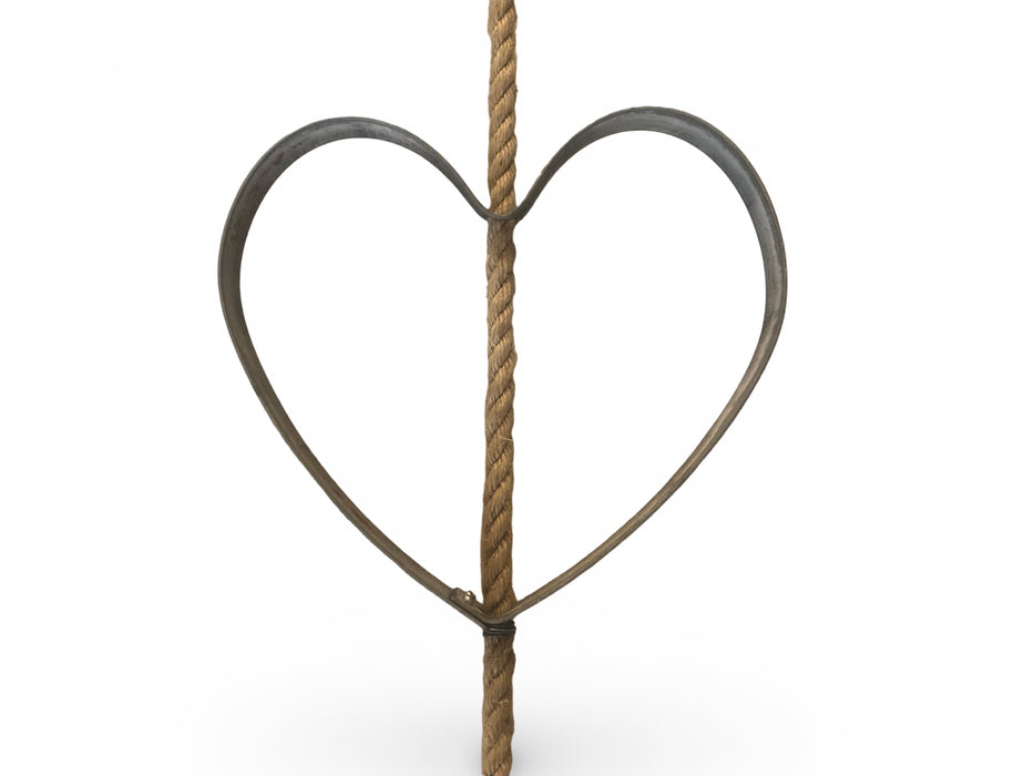 Barrel Hoop With Hanging Hoop Love Heart