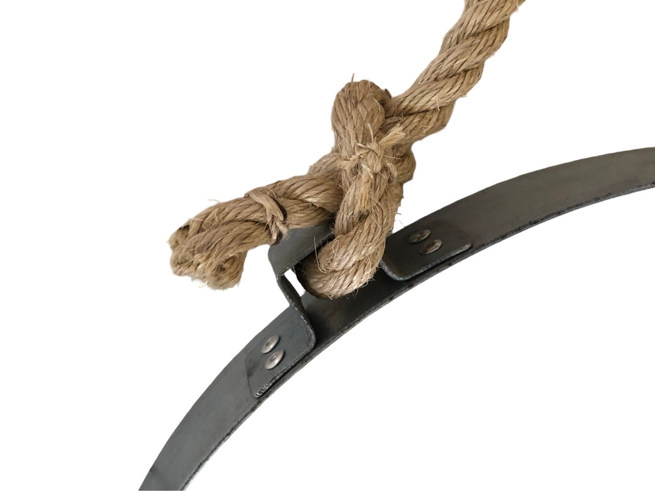 Barrel Hoop With Barrel Head Shelf