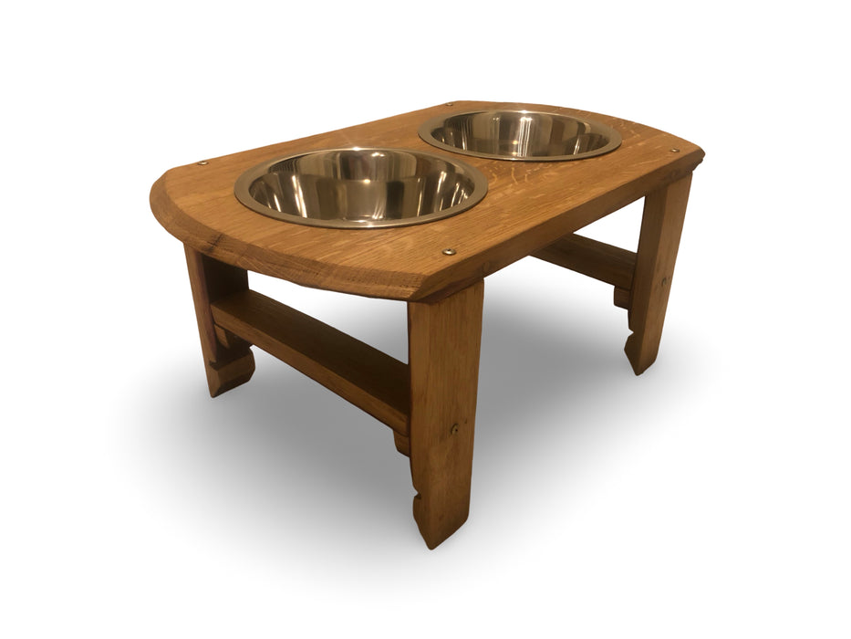 Rectangle Barrel Head Large Pet Feeder
