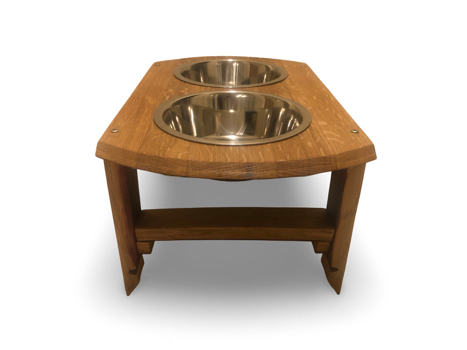 Rectangle Barrel Head Large Pet Feeder